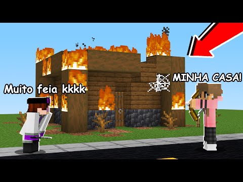 FIQUEI UM DIA SEM ENTRAR NO SERVER E FIZERAM ISSO COM MINHA CASA! - Minecraft Irmandade 2 Ep.04