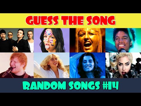 Guess the Song Music Quiz | 50 Random Songs (Part 14)