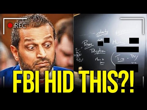 Kash MAY GET FIRED as Epstein Bomb Drops...