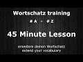 A - Z | 500 Core Vocabulary Grundwortschatz | German ⇔ English