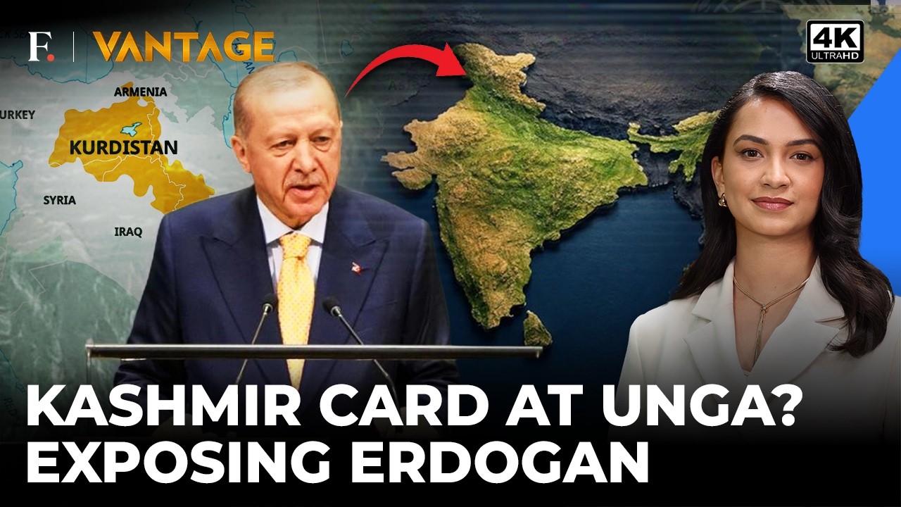 Erdogan’s Kashmir Hypocrisy? Kurds, Armenians & Double Standards | Vantage on Firstpost | 4K