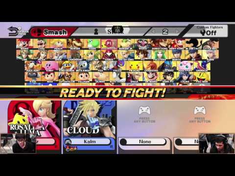 Smash at York 15 - Kevin Wong (Rosalina) vs Ray Kalm (Cloud) - Smash 4 Losers Semis