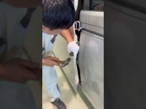 Thumbnail for Repair and adjust the sliding doors of vans.#car #carrepair #carbodypaint by Sliding door (car)