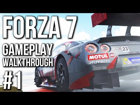 Forza 7 Gameplay Walkthrough Part 1 (no commentary)