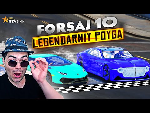 LEGENDARNIY POYGA FORSAJ 10! 8 KISHI BIRINCHI O'RIN UCHUN - GTA 5 RP Rockford