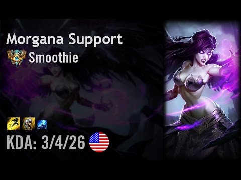 Morgana Support vs Karma - Smoothie - NA Challenger Patch 6.14