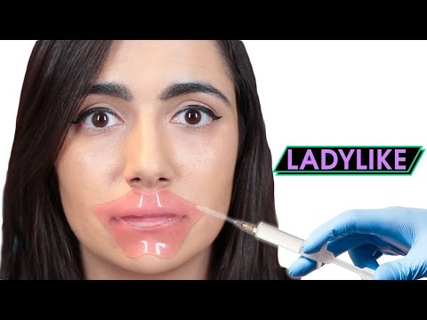 Women Try Lip Plumping Products • Ladylike