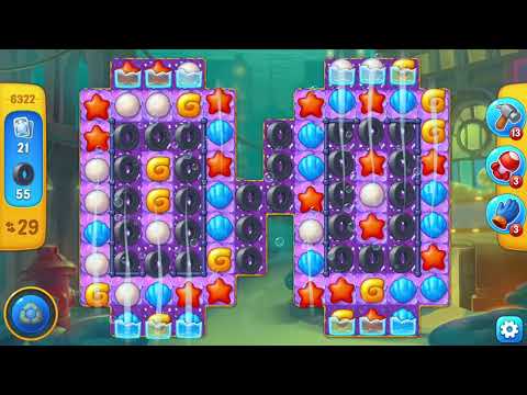 [FISHDOM Walkthrough] Level 6322 (Qua màn - Fishdom)