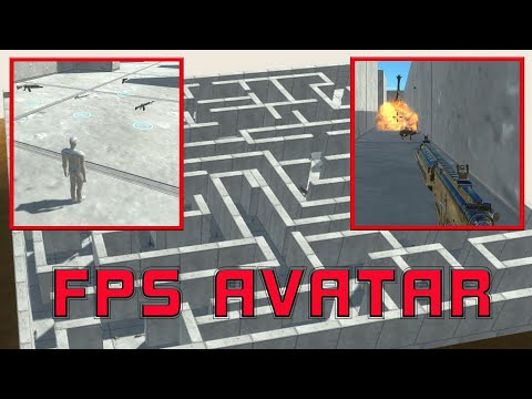 FPS AVATAR vs Animals in the maze / Complete and Survive - Animal Revolt Battle Simulator