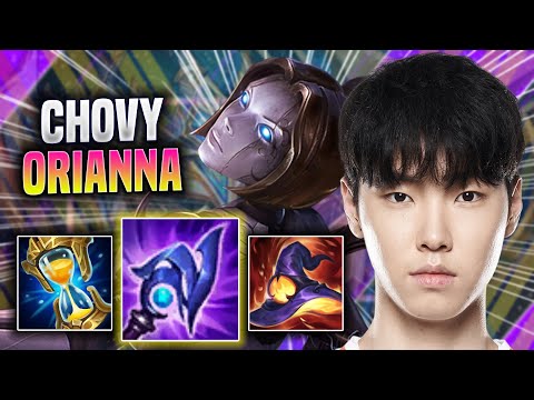 CHOVY IS A BEAST WITH ORIANNA! - GEN Chovy Plays Orianna MID vs Corki! | Season 2022