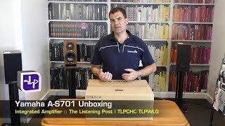 Video thumbnail for Yamaha A-S701 Integrated Amplifier Unboxing | The Listening Post | TLPCHC TLPWLG by The Listening Post Christchurch | TLPCHC