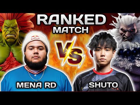 SF6 ▰ Mena RD ( Blanka ) VS Shuto ( Akuma ) ▰ HLG.