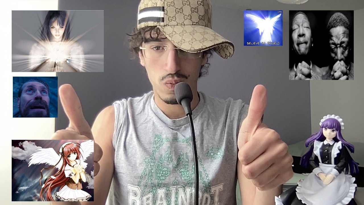 Believe in God or at least in something, I don't know