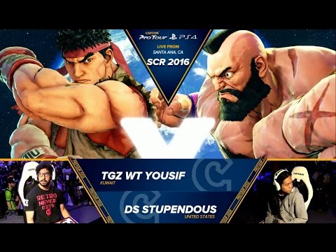 Yousif (Ryu) vs Stupendous (Zangief) - SCR 2016 - Pools