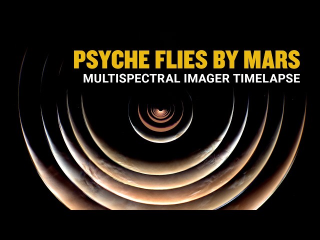Psyche Captures Stunning Timelapse Video of Its Mars Encounter