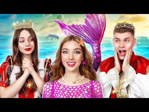 Meerjungfrau von einer königlichen Familie adoptiert! Armes Mädchen in einer königlichen Familie