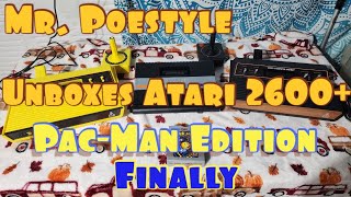 Mr. Poestyle Unboxes The Atari 2600+ Pac-Man Edition Finally