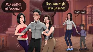 Download lagu Persaingan Ani Ani [FULL MOVIE] - Jangan Ambil Gadun Sawitku! | Kartun Animasi Drama Pelakor mp3