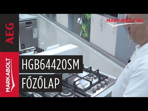 Kaitlentė AEG HGB64420SM video