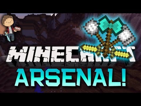 Minecraft: Arsenal Mini-Game w/Mitch, Jerome & Mat!