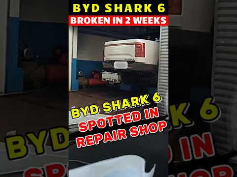 BYD SHARK 6 New and Broken! #truck  #byd #china