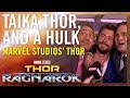Taika, Thor and a Hulk -- Marvel Studios' Thor: Ragnarok Red Carpet Premiere