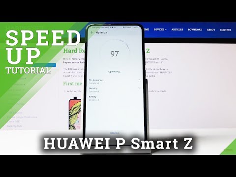 How to Speed Up HUAWEI P Smart Z – Optimization Process
