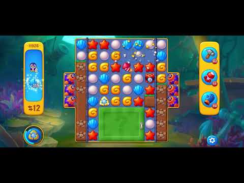 Fishdom level 11926 no boosters フィッシュダム ノーマル