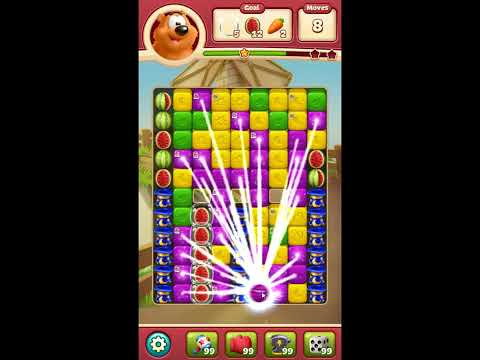 Toon Blast Level 7861 - NO BOOSTERS 🐻🐺🐱 | SKILLGAMING ✔️