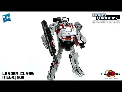 Video Review of the Transformers Combiner Wars: Leader Class MEGATRON