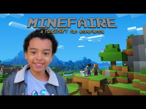 Eric's World | Minefair Seattle | Meeting RageElixir, Minecraft Game Play & New Minecraft Updates