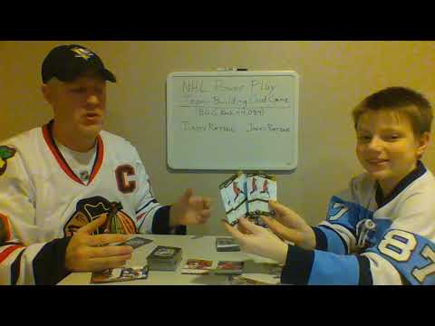 Dad and Jack Reviews—Episode #1: NHL Power Play Team-Building Card Game