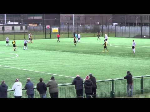 Leith Athletic FC 2-1 Lothian Thistle HVFC - 14.02.15 (Highlights)
