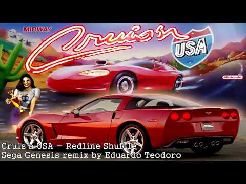 Cruis'n USA - Redline Shuffle (Sega Genesis Remix by Eduardo Teodoro)