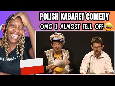 African Reacts to  Kabaret  Ani Mru— Mru  ("Not a Word") –Ali Baba ( Polish Comedy )