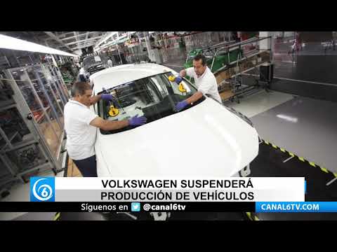 Video: Volkswagen suspenderá producción de vehículos