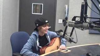 Justin Bieber and Asher Roth on Q 102