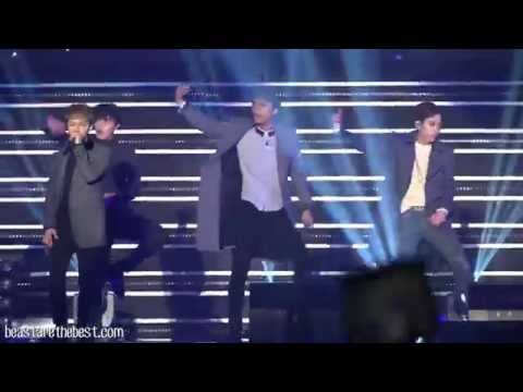 [Fancam] BΣAST 141115 - Beąutiful Ņiġht (Pep Con)