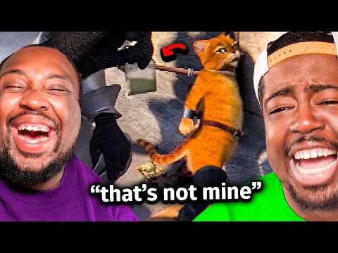 Black Guys react to the FUNNIEST Movie Scenes of All Time!