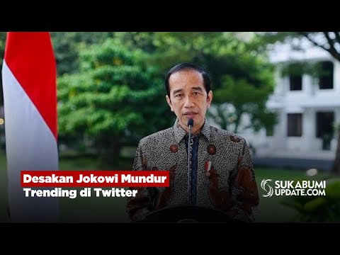 Desakan Jokowi Mundur Trending di Twitter