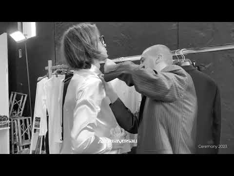 Backstage fashion show - Presentazione abiti cerimonia uomo 2023