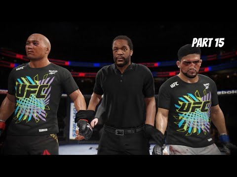 UFC 4 Career Mode - Part 15 - I'm Gassed! Going The Distance With Kelvin Gastelum!