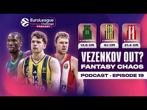 Is Nigel Hayes-Davis a Must-Buy? | Can Crvena Zvezda reach the playoffs? FANTASY BASKETBALL PODCAST