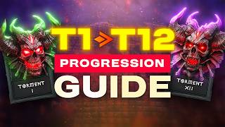 TORMENT 1-12 Endgame Progression Guide | Diablo 4 Season 13 Lord of Hatred