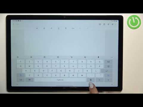 SAMSUNG Galaxy Tab A8 2021 - How To Change Keyboard Language