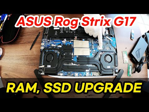Asus Rog Strix G17 G713 Upgrade Memory(RAM) & SSD - 2021 Version