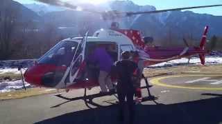 preview picture of video 'Helikopter Rundflug Graubünden'