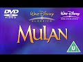 Opening To Mulan Special Edition UK DVD 2004