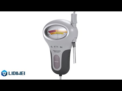 LIDIWEE PH & Chlor Meter Water Quality Tester for Swimming Pool (PC102)