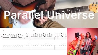 Red Hot Chili Peppers - Parallel Universe (guitar cover with tabs &amp; chords)
